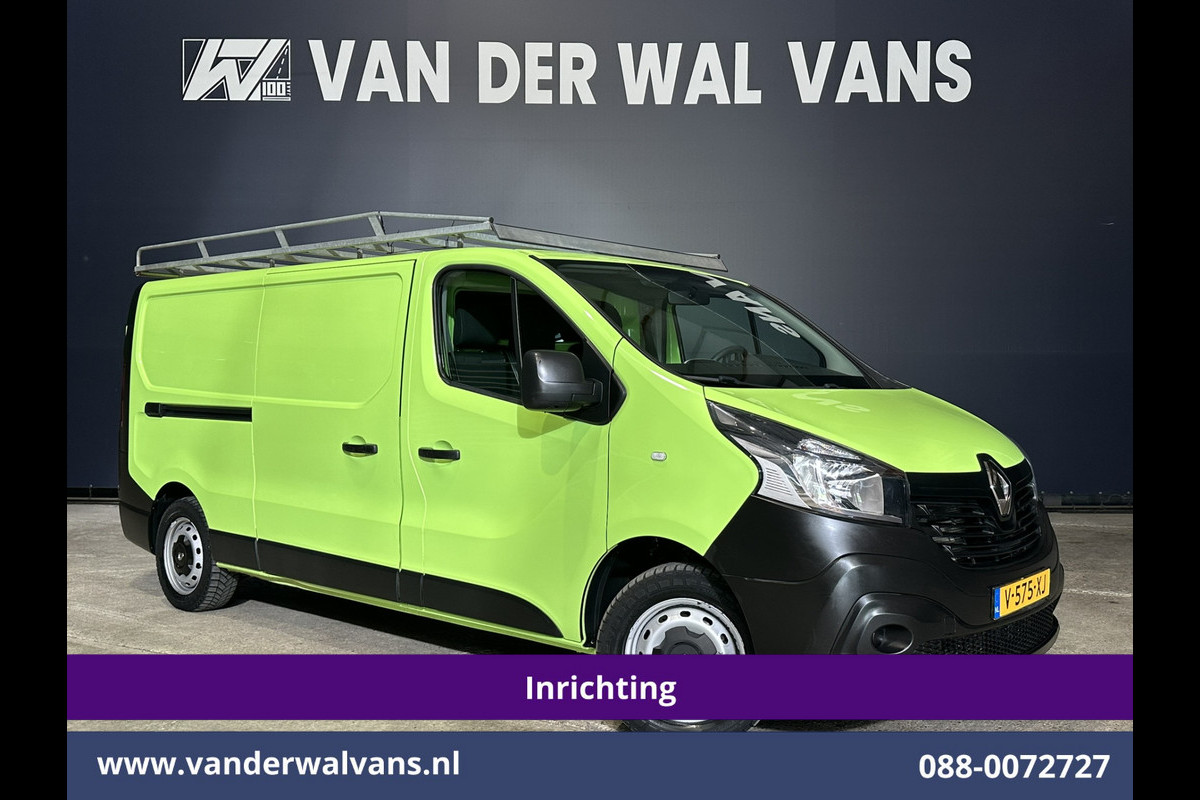 Renault Trafic 1.6 dCi L2H1 inrichting Euro6 Airco | Imperiaal | Navigatie | Cruisecontrol | Parkeersensoren trekhaak, bijrijdersbank Renault Trafic 1.6 dCi L2H1 inrichting Euro6 Airco | Imperiaal | Navigatie | Cruisecontrol | Parkeersensoren trekhaak, bijrijdersbank