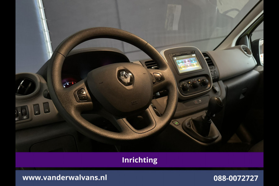 Renault Trafic 1.6 dCi L2H1 inrichting Euro6 Airco | Imperiaal | Navigatie | Cruisecontrol | Parkeersensoren trekhaak, bijrijdersbank