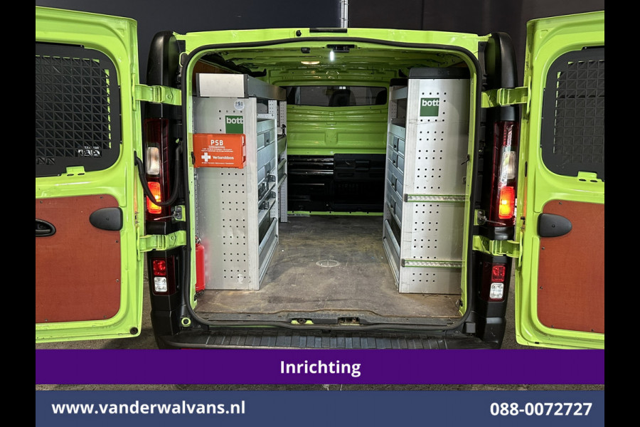 Renault Trafic 1.6 dCi L1H1 inrichting Euro6 Airco | Imperiaal | Trekhaak | Navigatie | Cruisecontrol | LED | Parkeersensoren Bijrijdersbank