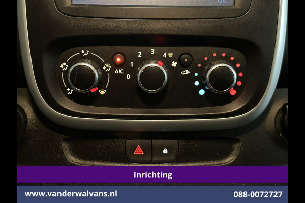 Renault Trafic 1.6 dCi L1H1 inrichting Euro6 Airco | Imperiaal | Trekhaak | Navigatie | Cruisecontrol | LED | Parkeersensoren Bijrijdersbank