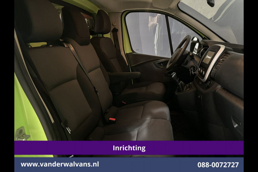 Renault Trafic 1.6 dCi L1H1 inrichting Euro6 Airco | Imperiaal | Trekhaak | Navigatie | Cruisecontrol | LED | Parkeersensoren Bijrijdersbank
