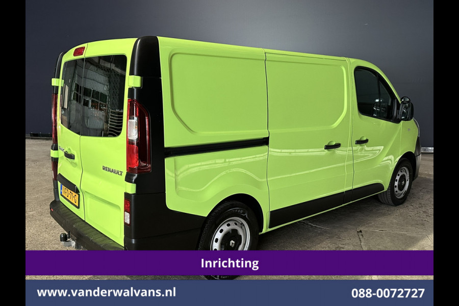 Renault Trafic 1.6 dCi L1H1 inrichting Euro6 Airco | Imperiaal | Trekhaak | Navigatie | Cruisecontrol | LED | Parkeersensoren Bijrijdersbank