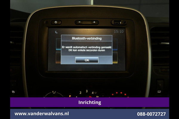 Renault Trafic 1.6 dCi L1H1 inrichting Euro6 Airco | Imperiaal | Trekhaak | Navigatie | Cruisecontrol | LED | Parkeersensoren Bijrijdersbank