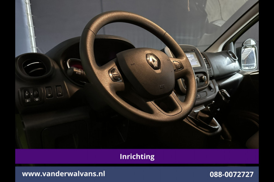 Renault Trafic 1.6 dCi L1H1 inrichting Euro6 Airco | Imperiaal | Trekhaak | Navigatie | Cruisecontrol | LED | Parkeersensoren Bijrijdersbank