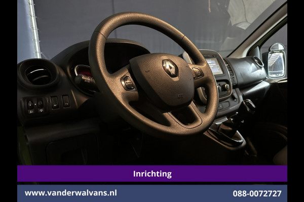 Renault Trafic 1.6 dCi L1H1 inrichting Euro6 Airco | Imperiaal | Trekhaak | Navigatie | Cruisecontrol | LED | Parkeersensoren Bijrijdersbank