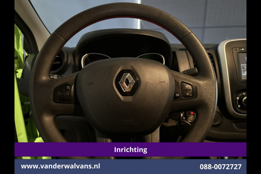 Renault Trafic 1.6 dCi L1H1 inrichting Euro6 Airco | Imperiaal | Trekhaak | Navigatie | Cruisecontrol | LED | Parkeersensoren Bijrijdersbank