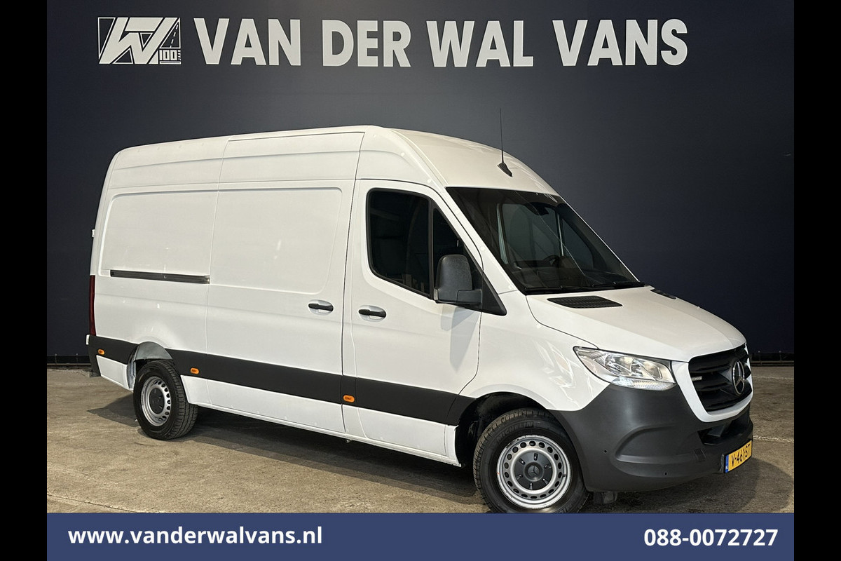 Mercedes-Benz Sprinter 316 CDI 163 pk L2H2 Euro6 Airco | 2800kg Trekhaak | Camera | Apple Carplay | Parkeersensoren inklapbare spiegels, standkachel, cruisecontrol, MBUX, Android auto