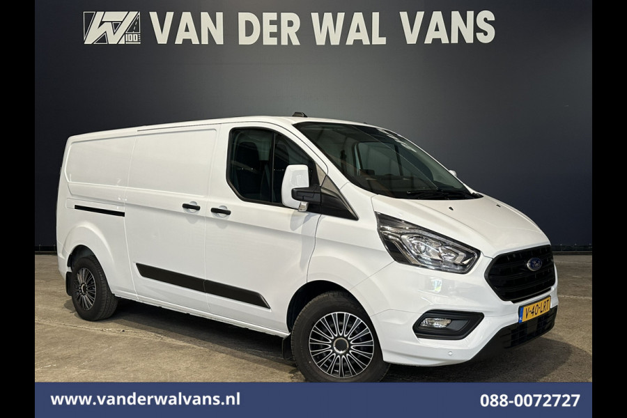 Ford Transit Custom 2.0 TDCI 130 pk L2H1 Euro6 Airco | Android Auto | Cruisecontrol | Multimedia scherm | Parkeersensoren Verwarmde voorruit, Stoelverwarming, 2800kg trekvermogen, Bijrijdersbank