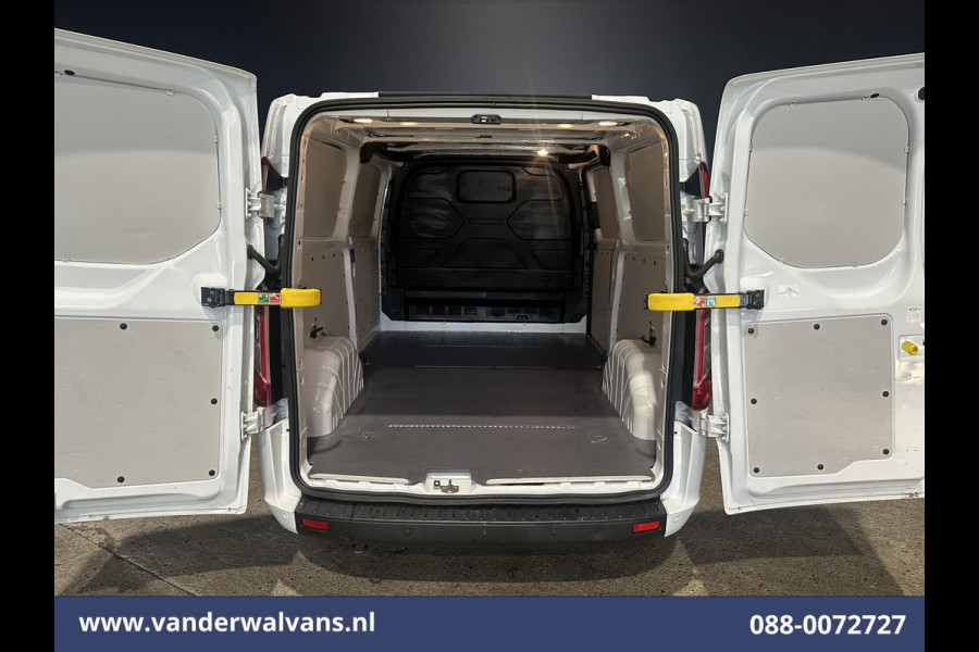 Ford Transit Custom 2.0 TDCI 130 pk L2H1 Euro6 Airco | Android Auto | Cruisecontrol | Multimedia scherm | Parkeersensoren Verwarmde voorruit, Stoelverwarming, 2800kg trekvermogen, Bijrijdersbank