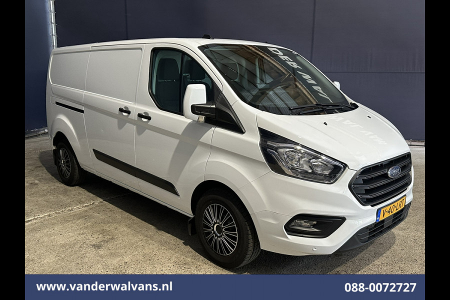Ford Transit Custom 2.0 TDCI 130 pk L2H1 Euro6 Airco | Android Auto | Cruisecontrol | Multimedia scherm | Parkeersensoren Verwarmde voorruit, Stoelverwarming, 2800kg trekvermogen, Bijrijdersbank