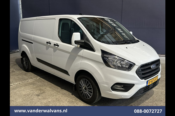 Ford Transit Custom 2.0 TDCI 130 pk L2H1 Euro6 Airco | Android Auto | Cruisecontrol | Multimedia scherm | Parkeersensoren Verwarmde voorruit, Stoelverwarming, 2800kg trekvermogen, Bijrijdersbank