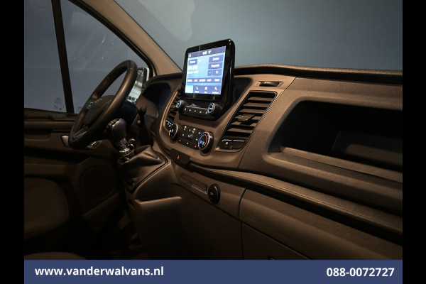 Ford Transit Custom 2.0 TDCI 130 pk L2H1 Euro6 Airco | Android Auto | Cruisecontrol | Multimedia scherm | Parkeersensoren Verwarmde voorruit, Stoelverwarming, 2800kg trekvermogen, Bijrijdersbank