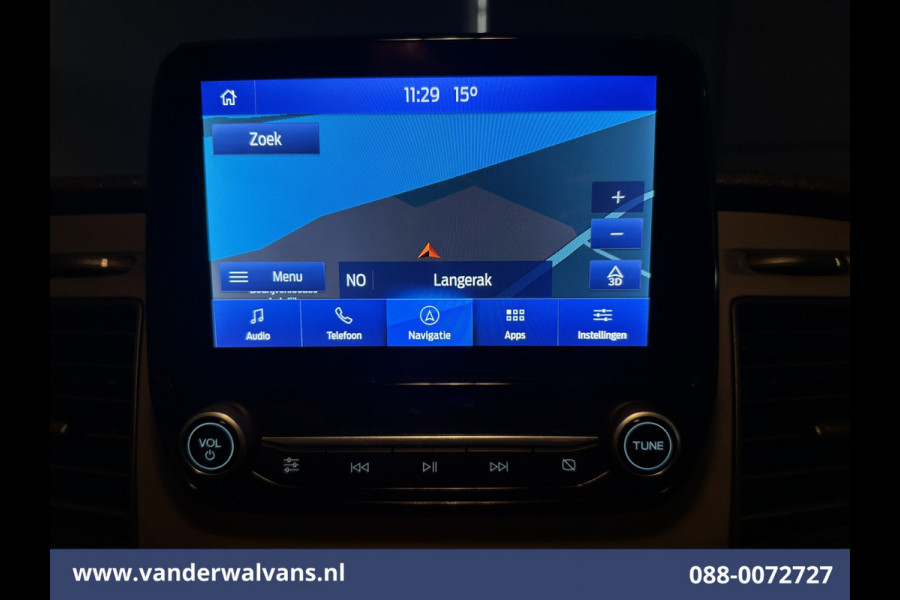 Ford Transit 2.0 TDCI 131pk L3H2 Euro6 Airco | Camera | Navigatie | Android Auto | Cruisecontrol Stoelverwarming, Verwarmde voorruit, Parkeersensoren, Bijrijdersbank