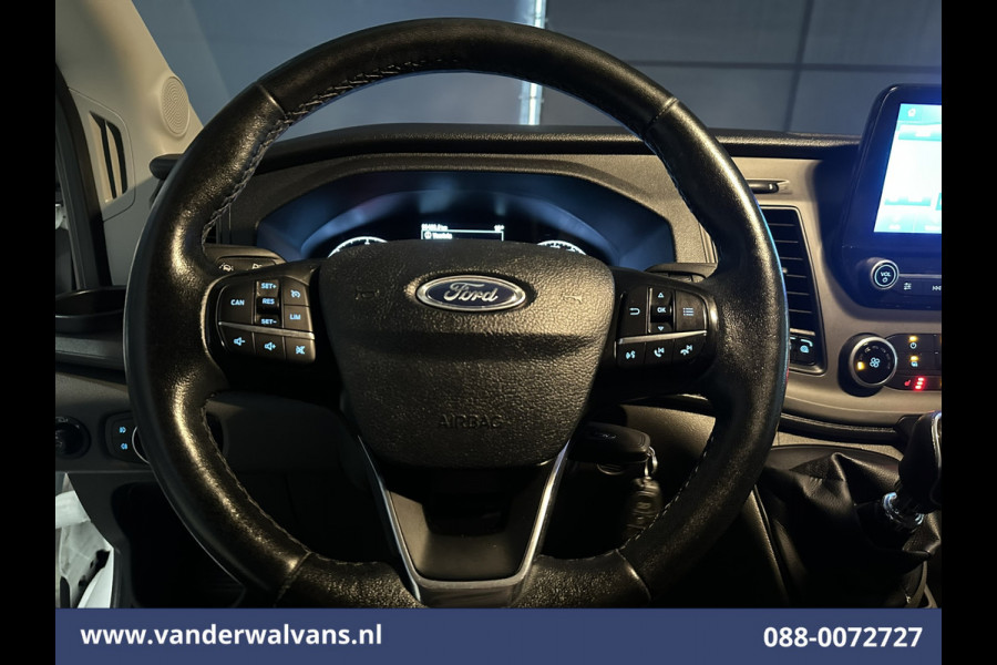 Ford Transit 2.0 TDCI 131pk L3H2 Euro6 Airco | Camera | Navigatie | Android Auto | Cruisecontrol Stoelverwarming, Verwarmde voorruit, Parkeersensoren, Bijrijdersbank