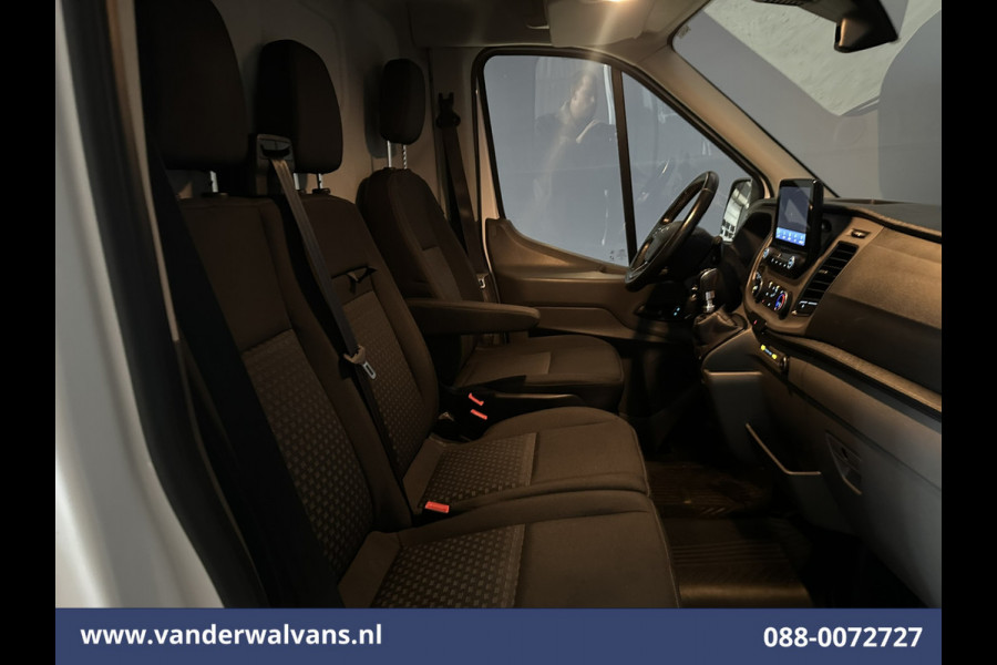 Ford Transit 2.0 TDCI 131pk L3H2 Euro6 Airco | Camera | Navigatie | Android Auto | Cruisecontrol Stoelverwarming, Verwarmde voorruit, Parkeersensoren, Bijrijdersbank