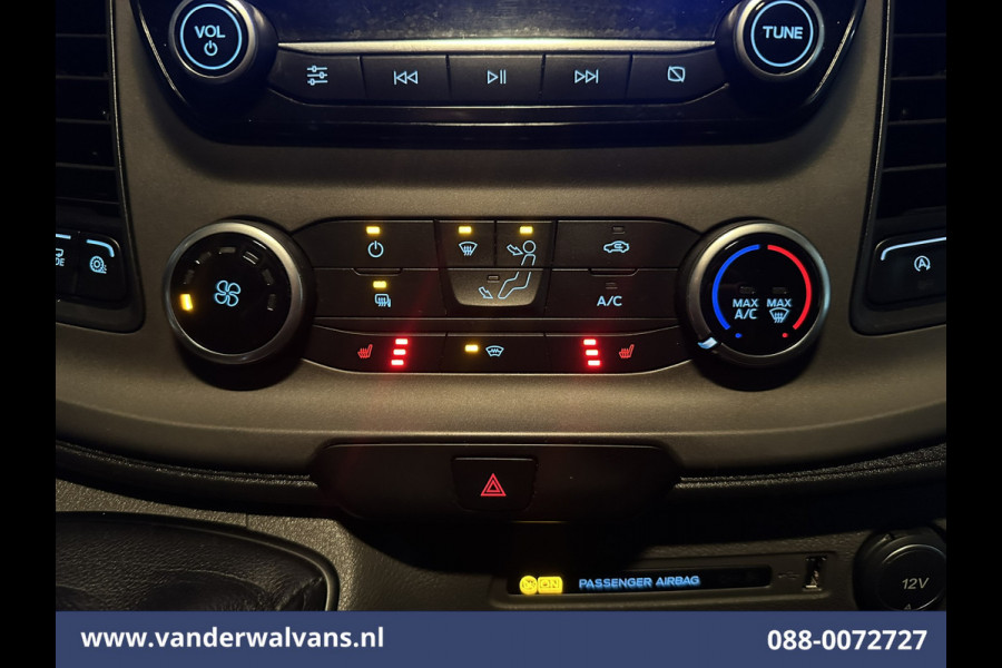 Ford Transit 2.0 TDCI 131pk L3H2 Euro6 Airco | Camera | Navigatie | Android Auto | Cruisecontrol Stoelverwarming, Verwarmde voorruit, Parkeersensoren, Bijrijdersbank