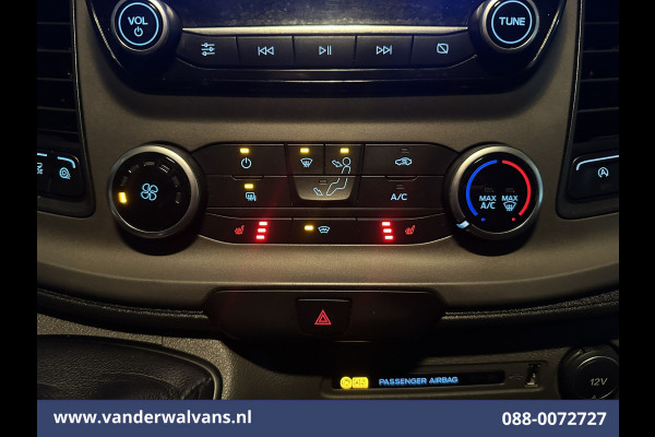 Ford Transit 2.0 TDCI 131pk L3H2 Euro6 Airco | Camera | Navigatie | Android Auto | Cruisecontrol Stoelverwarming, Verwarmde voorruit, Parkeersensoren, Bijrijdersbank