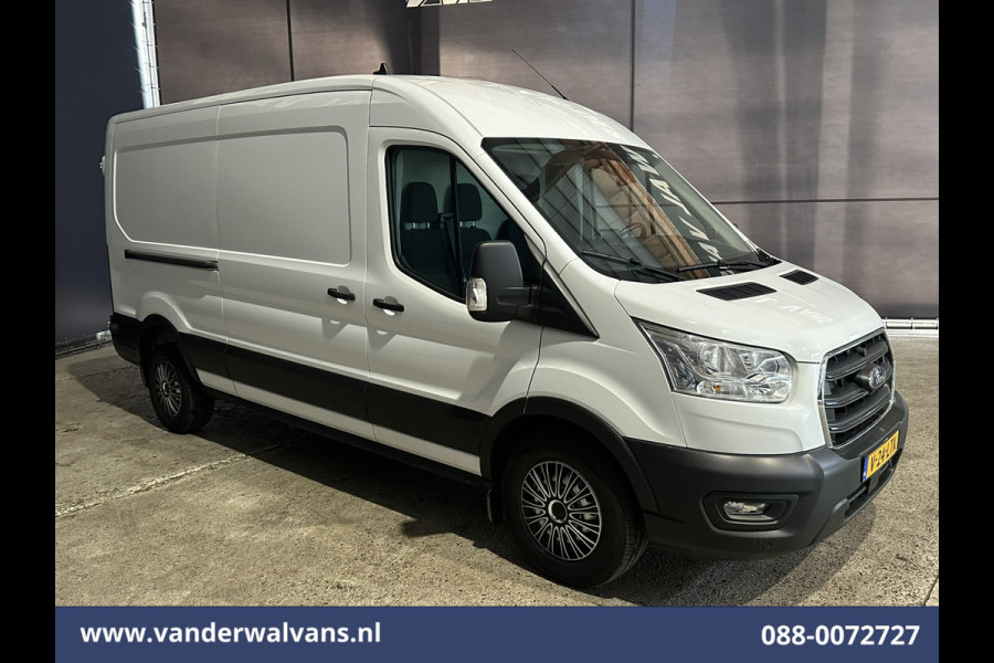 Ford Transit 2.0 TDCI 131pk L3H2 Euro6 Airco | Camera | Navigatie | Android Auto | Cruisecontrol Stoelverwarming, Verwarmde voorruit, Parkeersensoren, Bijrijdersbank