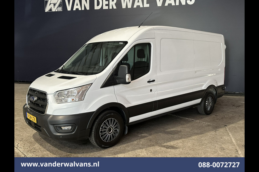 Ford Transit 2.0 TDCI 131pk L3H2 Euro6 Airco | Camera | Navigatie | Android Auto | Cruisecontrol Stoelverwarming, Verwarmde voorruit, Parkeersensoren, Bijrijdersbank