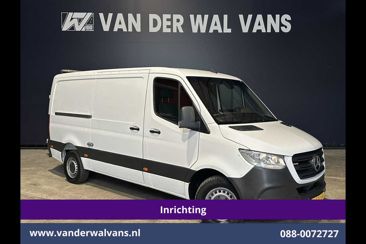 Mercedes-Benz Sprinter 316 CDI 164pk L2H1 inrichting Euro6 Airco | 2800kg Trekhaak | Camera | Cruisecontrol | Apple Carplay Android Auto, Parkeersensoren