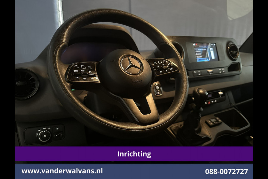 Mercedes-Benz Sprinter 316 CDI 164pk Achterwielaandrijving L2H1 inrichting Euro6 Airco | 2800kg Trekhaak | Camera | Cruisecontrol | Apple Carplay Android Auto, Parkeersensoren
