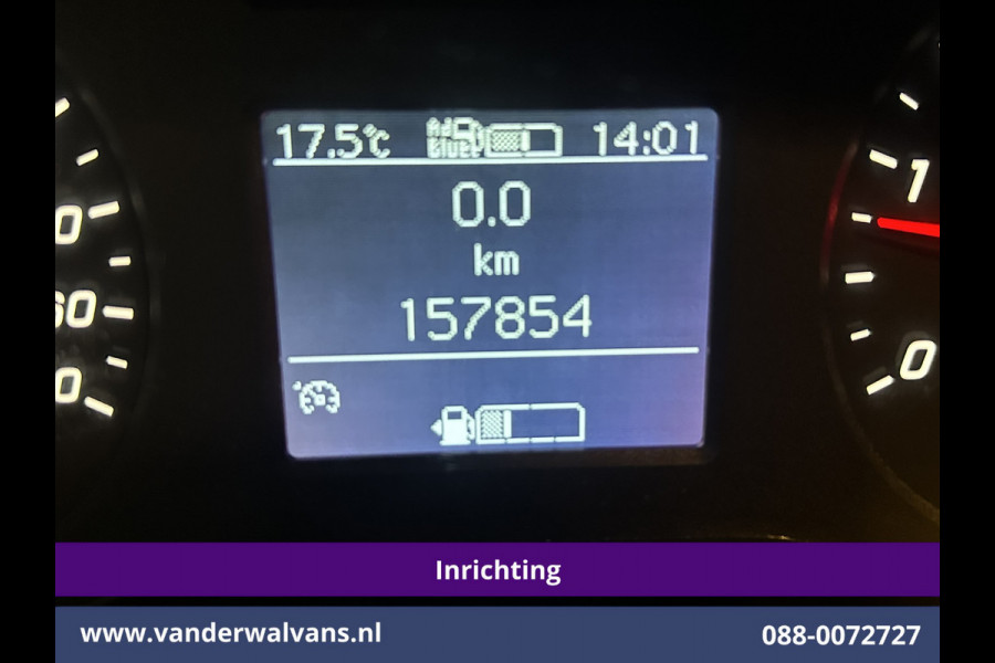 Mercedes-Benz Sprinter 316 CDI 164pk Achterwielaandrijving L2H1 inrichting Euro6 Airco | 2800kg Trekhaak | Camera | Cruisecontrol | Apple Carplay Android Auto, Parkeersensoren