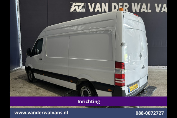 Mercedes-Benz Sprinter 316 CDI 164pk L2H2 Inrichting Euro6 Airco | 2800kg Trekhaak | Cruisecontrol | Parkeersensoren Chauffeursstoel