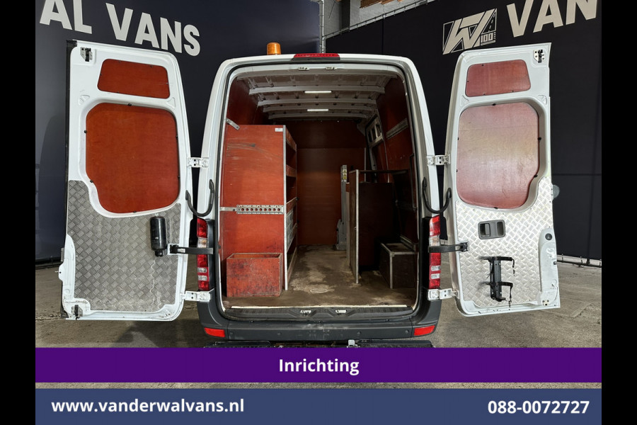Mercedes-Benz Sprinter 316 CDI 164pk L2H2 Inrichting Euro6 Airco | 2800kg Trekhaak | Cruisecontrol | Parkeersensoren Chauffeursstoel