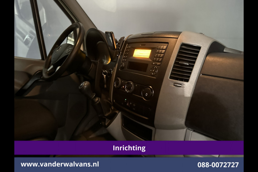 Mercedes-Benz Sprinter 316 CDI 164pk L2H2 Inrichting Euro6 Airco | 2800kg Trekhaak | Cruisecontrol | Parkeersensoren Chauffeursstoel