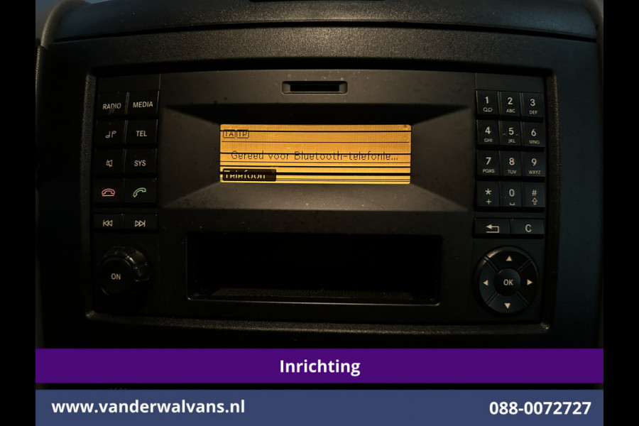 Mercedes-Benz Sprinter 316 CDI 164pk L2H2 Inrichting Euro6 Airco | 2800kg Trekhaak | Cruisecontrol | Parkeersensoren Chauffeursstoel