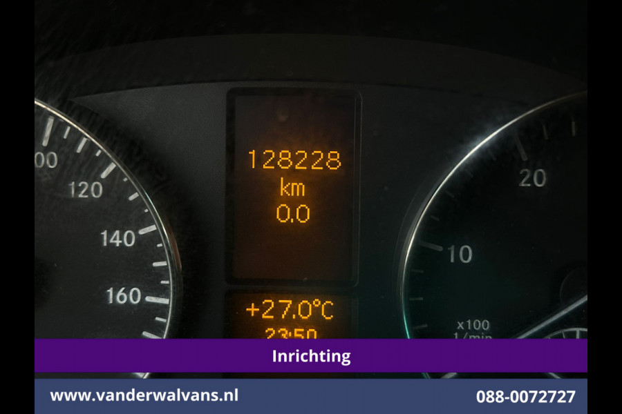 Mercedes-Benz Sprinter 316 CDI 164pk L2H2 Inrichting Euro6 Airco | 2800kg Trekhaak | Cruisecontrol | Parkeersensoren Chauffeursstoel