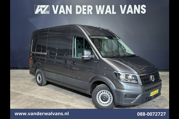 Volkswagen Crafter 2.0 TDI 140pk L3H3 (oude L2H2) Euro6 Airco | Camera | Cruisecontrol | Apple Carplay | bijrijdersbank android auto, chauffeursstoel, 3000kg trekvermogen