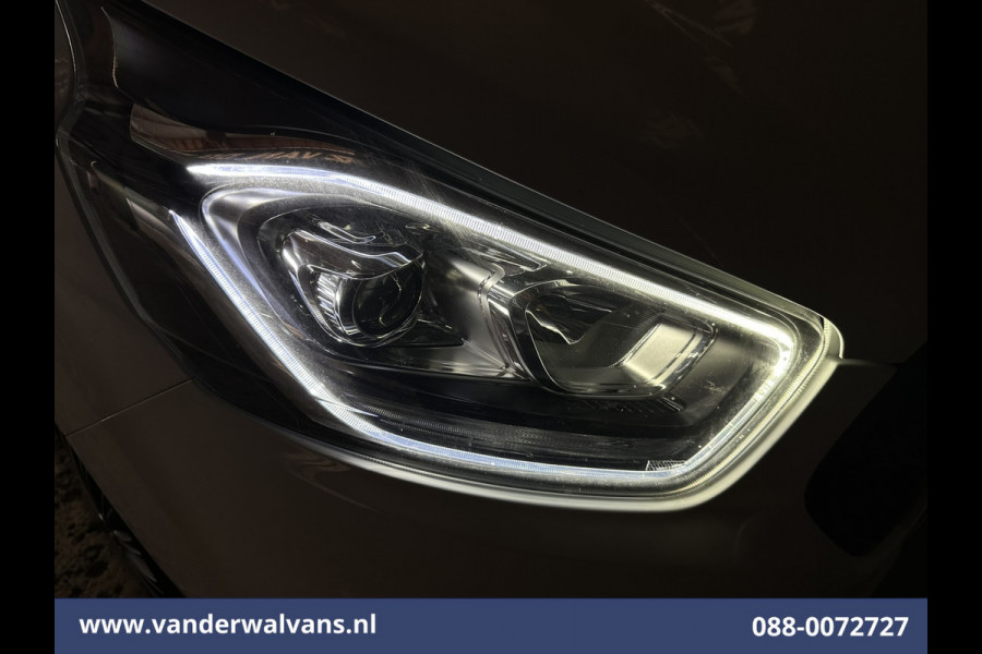 Ford Transit Custom 2.0 TDCI 130pk L2H1 Euro6 Airco | Camera | Navigatie | LED | Apple Carplay | Android Auto Cruisecontrol, Stoelverwarming, Verwarmde voorruit, Parkeersensoren, Bijrijdersbank, 2800kg trekvermogen
