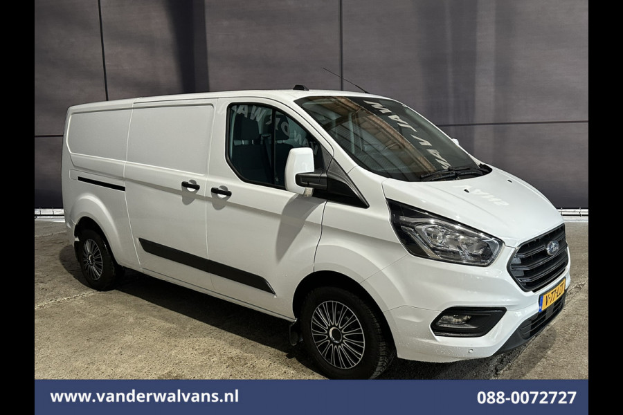 Ford Transit Custom 2.0 TDCI 130pk L2H1 Euro6 Airco | Camera | Navigatie | LED | Apple Carplay | Android Auto Cruisecontrol, Stoelverwarming, Verwarmde voorruit, Parkeersensoren, Bijrijdersbank, 2800kg trekvermogen