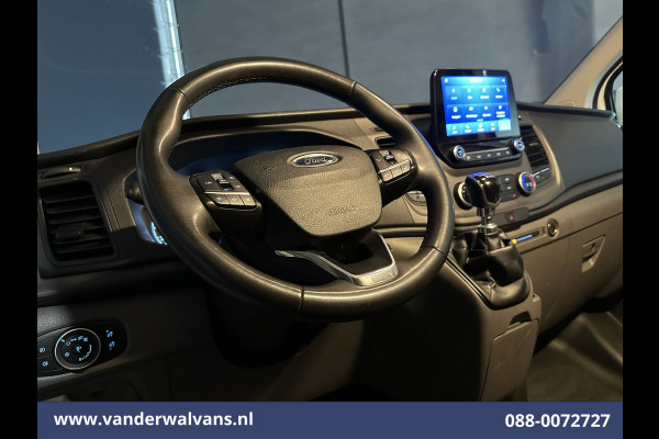Ford Transit Custom 2.0 TDCI 130pk L2H1 Euro6 Airco | Camera | Navigatie | LED | Apple Carplay | Android Auto Cruisecontrol, Stoelverwarming, Verwarmde voorruit, Parkeersensoren, Bijrijdersbank, 2800kg trekvermogen