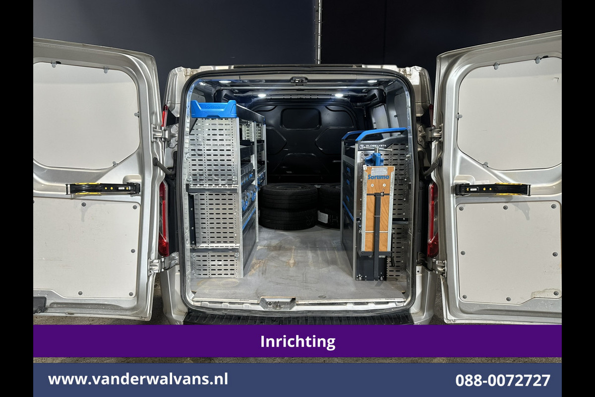 Ford Transit Custom 2.0 TDCI 131pk L1H1 Inrichting Euro6 Airco | Navigatie | Camera | LED | Cruisecontrol Stoelverwarming, Verwarmde voorruit, Parkeersensoren, Bijrijdersbank