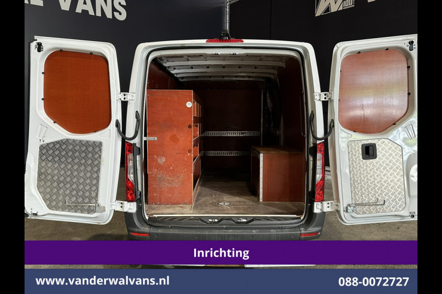 Mercedes-Benz Sprinter 319 CDI 191pk 3.0L V6 L2H1 3500kg Trekhaak Inrichting Euro6 Airco | Omvormer | Camera | Apple Carplay Android Auto, Cruisecontrol, Parkeersensoren