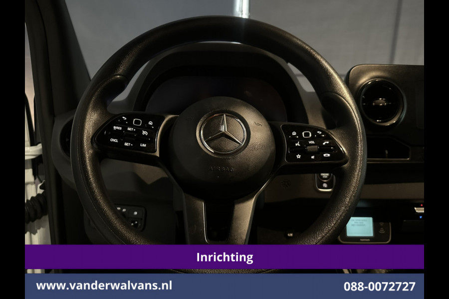 Mercedes-Benz Sprinter 319 CDI 191pk 3.0L V6 L2H1 3500kg Trekhaak Inrichting Euro6 Airco | Omvormer | Camera | Apple Carplay Android Auto, Cruisecontrol, Parkeersensoren