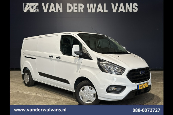Ford Transit Custom 2.0 TDCI L2H1 Euro6 Airco | Navigatie | Camera | LED | Cruisecontrol | Verwarmde voorruit 2800kg trekvermogen, Stoelverwarming, Parkeersensoren, Bijrijdersbank