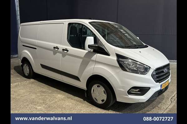 Ford Transit Custom 2.0 TDCI L2H1 Euro6 Airco | Navigatie | Camera | LED | Cruisecontrol | Verwarmde voorruit 2800kg trekvermogen, Stoelverwarming, Parkeersensoren, Bijrijdersbank