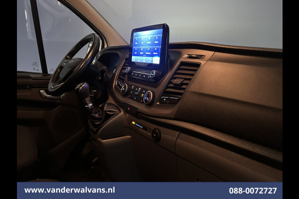 Ford Transit Custom 2.0 TDCI L2H1 Euro6 Airco | Navigatie | Camera | LED | Cruisecontrol | Verwarmde voorruit 2800kg trekvermogen, Stoelverwarming, Parkeersensoren, Bijrijdersbank