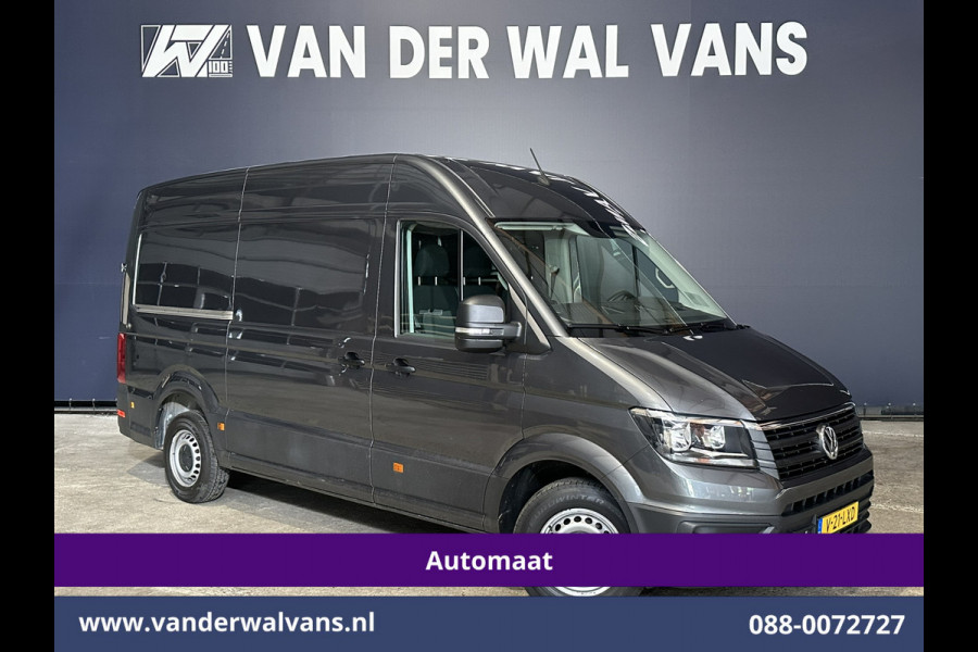 Volkswagen Crafter 2.0 TDI 141pk Automaat L3H3 L2H2 Euro6 Airco | Massagestoel | Camera | Navigatie | 3000kg Trekhaak | Cruisecontrol Chauffeursstoel, Parkeersensoren, Stoelverwarming, Bijrijdersbank