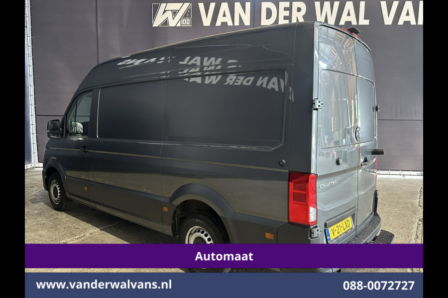 Volkswagen Crafter 2.0 TDI 141pk Automaat L3H3 L2H2 Euro6 Airco | Massagestoel | Camera | Navigatie | 3000kg Trekhaak | Cruisecontrol Chauffeursstoel, Parkeersensoren, Stoelverwarming, Bijrijdersbank