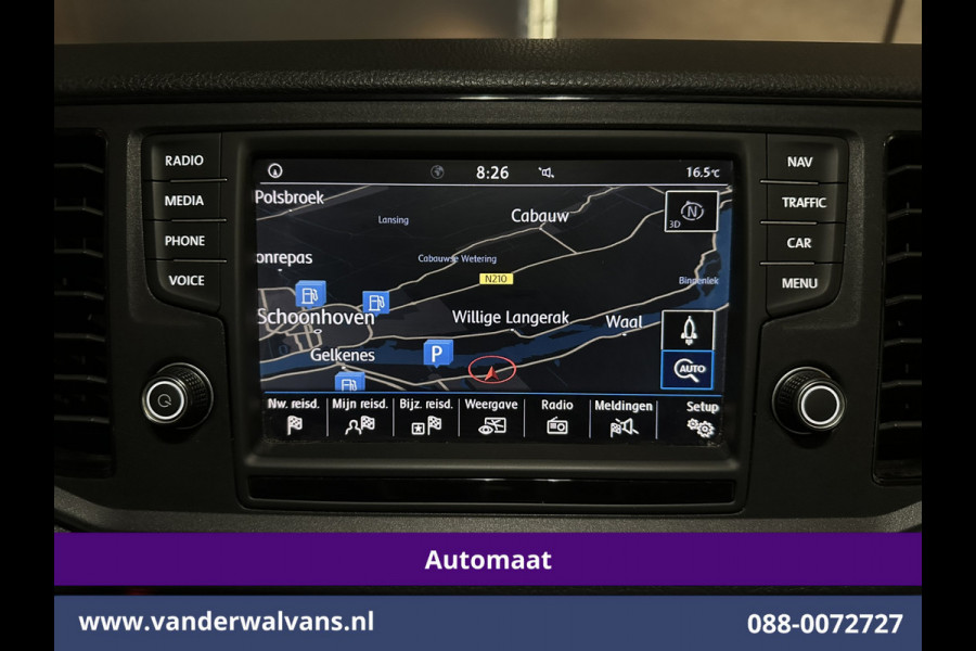 Volkswagen Crafter 2.0 TDI 141pk Automaat L3H3 L2H2 Euro6 Airco | Massagestoel | Camera | Navigatie | 3000kg Trekhaak | Cruisecontrol Chauffeursstoel, Parkeersensoren, Stoelverwarming, Bijrijdersbank
