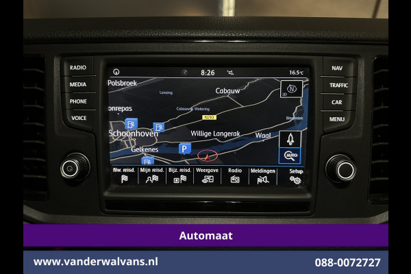 Volkswagen Crafter 2.0 TDI 141pk Automaat L3H3 L2H2 Euro6 Airco | Massagestoel | Camera | Navigatie | 3000kg Trekhaak | Cruisecontrol Chauffeursstoel, Parkeersensoren, Stoelverwarming, Bijrijdersbank