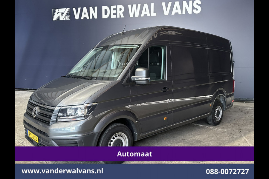 Volkswagen Crafter 2.0 TDI 141pk Automaat L3H3 L2H2 Euro6 Airco | Massagestoel | Camera | Navigatie | 3000kg Trekhaak | Cruisecontrol Chauffeursstoel, Parkeersensoren, Stoelverwarming, Bijrijdersbank