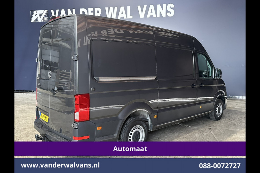 Volkswagen Crafter 2.0 TDI 141pk Automaat L3H3 L2H2 Euro6 Airco | Massagestoel | Camera | Navigatie | 3000kg Trekhaak | Cruisecontrol Chauffeursstoel, Parkeersensoren, Stoelverwarming, Bijrijdersbank