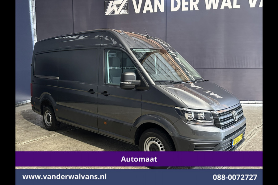 Volkswagen Crafter 2.0 TDI 141pk Automaat L3H3 L2H2 Euro6 Airco | Massagestoel | Camera | Navigatie | 3000kg Trekhaak | Cruisecontrol Chauffeursstoel, Parkeersensoren, Stoelverwarming, Bijrijdersbank