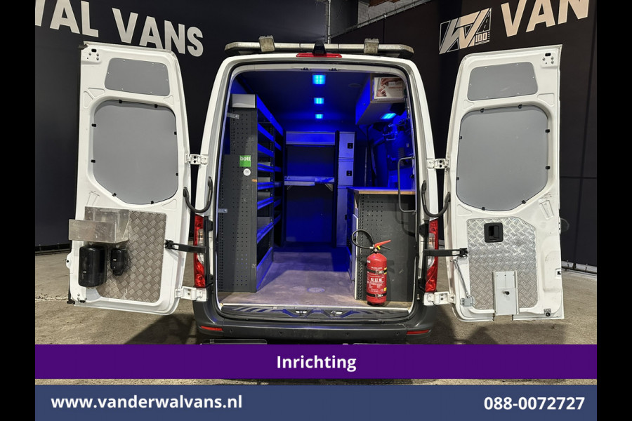 Mercedes-Benz Sprinter 316 CDI 164pk 3500kg Trekhaak L2H2 Inrichting Euro6 Airco | Omvormer | Camera | Cruisecontrol Apple carplay, android auto, parkeersensoren