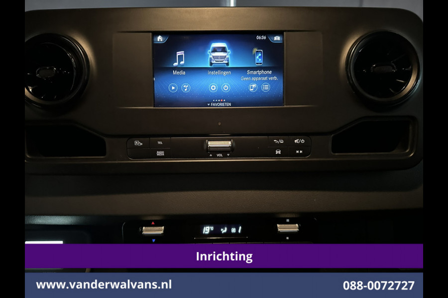 Mercedes-Benz Sprinter 316 CDI 164pk 3500kg Trekhaak L2H2 Inrichting Euro6 Airco | Omvormer | Camera | Cruisecontrol Apple carplay, android auto, parkeersensoren